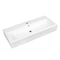 Fauceture EV3917 39-Inch x 17-Inch Rectangular Vessel Sink, White EV3917 - alternate 1